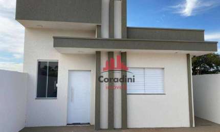 Casa com 2 dormitórios à venda, 59 m² por R$ 360.000 - Central Park - Monte Mor/SP