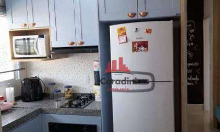 Apartamento com 2 dormitórios à venda, 56 m² por R$ 265.000 - Jardim Vista Alegre - Santa Bárbara D'Oeste/SP