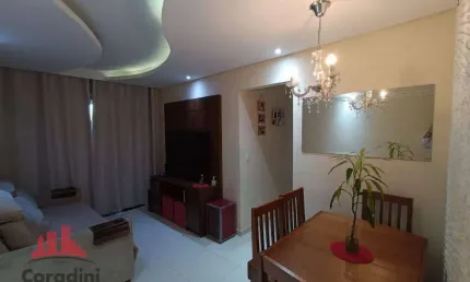 Apartamento com 2 dormitórios à venda, 56 m² por R$ 240.000,00 - Chácara Machadinho I - Americana/SP