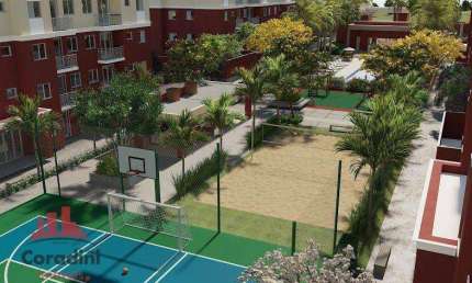 Apartamento com 2 dormitórios à venda, 46 m² por R$ 245.000,00 - Residencial Jardim dos Ipês - Nova Odessa/SP