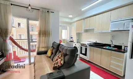 Apartamento com 2 dormitórios à venda, 60 m² por R$ 275.000,00 - Jardim Firenze - Santa Bárbara D'Oeste/SP