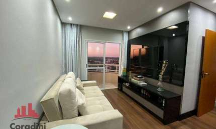 Apartamento com 3 dormitórios à venda, 78 m² por R$ 430.000 - Jardim Santa Rosa- Nova Odessa/SP