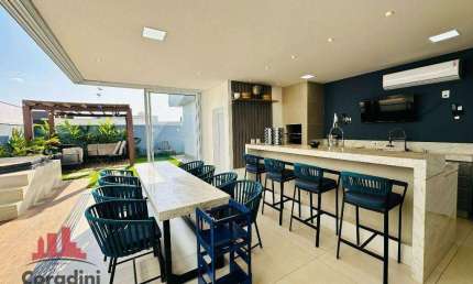 Casa em condomínio com 3 suítes  à venda, 235 m² por R$ 1.900.000 - Condomínio Phillipson Park- Americana/SP