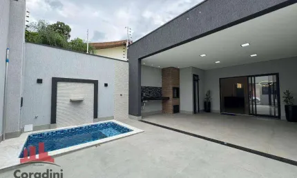 Casa com 3 dormitórios à venda, 125 m² por R$ 890.000,00 - Chácara Machadinho II - Americana/SP
