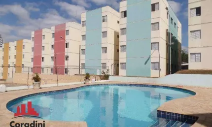 Apartamento com 3 dormitórios à venda, 69 m² por r$ 200.000 - jardim marchissolo - sumaré/sp
