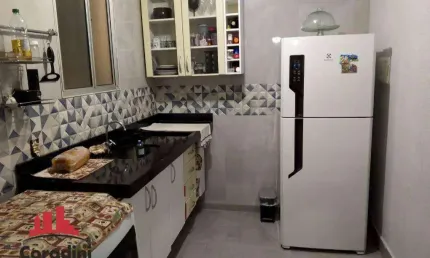 Apartamento com 2 dormitórios para alugar, 50 m² por R$ 1.438/mês - Jardim Recanto - Americana/SP