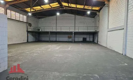 Salão para alugar, 600 m² por r$ 7.694,00/mês - cidade industrial - santa bárbara d'oeste/sp