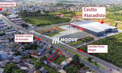 Terreno à venda, 420 m² por  - Bom Princípio - Gravataí/RS