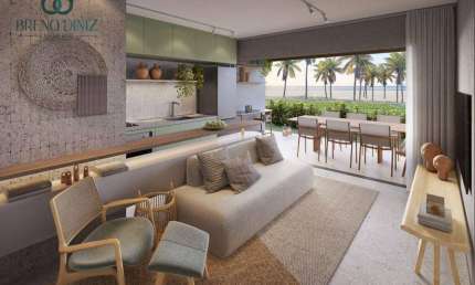 Apartamento com 1 dormitório à venda, 30 m² por R$ 334.000,00 - Cumbuco - Caucaia/CE