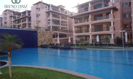 Apartamento com 2 dormitórios à venda, 68 m² por R$ 495.000,00 - Porto das Dunas - Aquiraz/CE