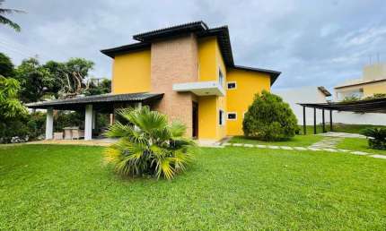 Casa em Condomínio para Venda em Camaçari, Busca Vida (Abrantes), 5 dormitórios, 5 suítes, 7 banheiros, 6 vagas