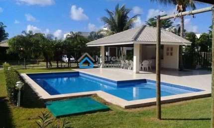 Casa em Condomínio para Venda em Camaçari, Busca Vida (Abrantes), 4 dormitórios, 4 suítes, 3 banheiros, 3 vagas