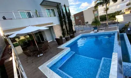 Casa em Condomínio para Locação em Camaçari, Abrantes, 5 dormitórios, 4 suítes, 6 banheiros, 2 vagas