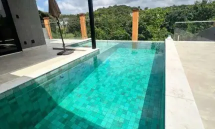 Casa em condomínio para locação em camaçari, abrantes, 4 dormitórios, 4 suítes, 3 banheiros, 4 vagas