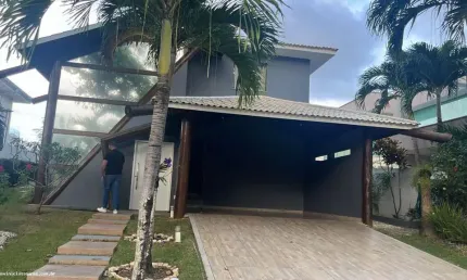 Casa em Condomínio para Locação em Camaçari, Alphaville (Abrantes), 4 dormitórios, 4 suítes, 6 banheiros, 2 vagas