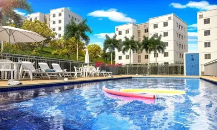 Apartamento com 2 quartos no Condominio Parque Ville - Campo Grande