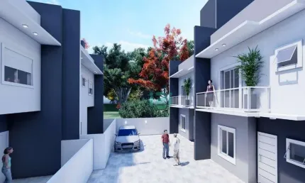 SOBRADO COM VISTA LATERAL PARA O MAR -  RESIDENCIAL MAR DE NEREIDAS