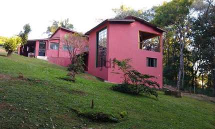 Chácara em Mairinque, Residencial Porta do Sol, ótima topografia, 4 dormitórios, piscina, laser para a família