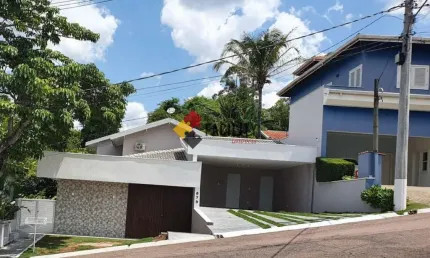 Casa em condomínio fechado com 3 quartos à venda na Rua Pau Brasil, 879, Centro, Louveira, 272 m2 por R$ 1.500.000