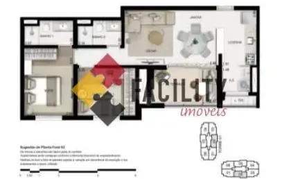 Apartamento com 3 quartos à venda na Avenida Brasil, 590, Jardim Guanabara, Campinas, 170 m2 por R$ 1.394.455