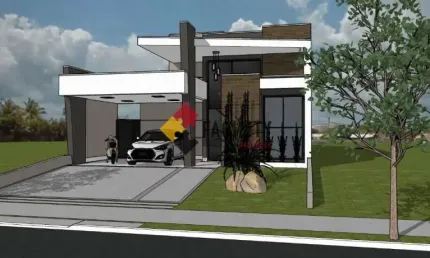 Casa em condomínio fechado com 3 quartos à venda na avenida doutor joão caio silva, 920, parque brasil 500, paulínia, 180 m2 por r$ 1.325.000