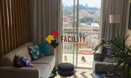 Apartamento com 3 quartos à venda na Avenida Doutor Carlos de Campos, 1024, Vila Industrial, Campinas, 65 m2 por R$ 500.000