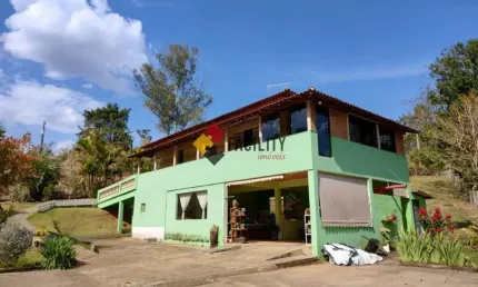 Chácara / sítio com 4 quartos à venda na estradas dos bocaiuvas, 1, zona rural, jacutinga, 200 m2 por r$ 750.000