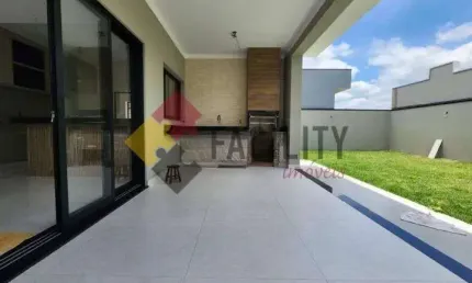 Casa em condomínio fechado com 3 quartos à venda na Rua Sebastião Cardoso, 548, Parque Brasil 500, Paulínia, 180 m2 por R$ 1.600.000