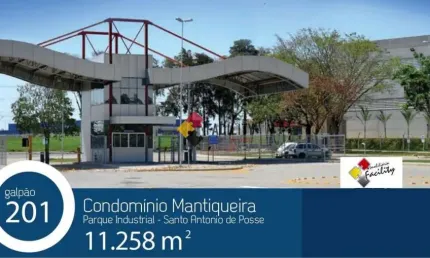 Barracão / Galpão / Depósito para alugar na Avenida da Saudade Papa João Paulo II, 1, Recreio Vista Alegre, Santo Antônio de Posse, 11258 m2 por R$ 135.096