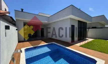 Casa em condomínio fechado com 3 quartos à venda na Rua Sebastião Cardoso, 548, Parque Brasil 500, Paulínia, 190 m2 por R$ 1.600.000
