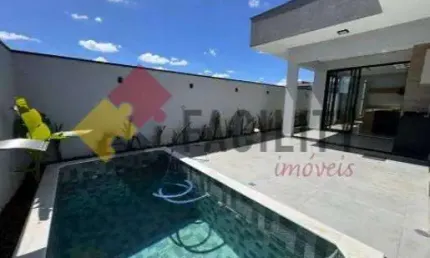 Casa em condomínio fechado com 3 quartos à venda na Rua Sebastião Cardoso, 548, Parque Brasil 500, Paulínia, 165 m2 por R$ 1.700.000
