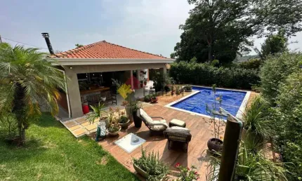 Casa em condomínio fechado com 3 quartos à venda na estrada da rhodia, 7030, loteamento residencial barão do café, campinas, 270 m2 por r$ 1.920.000