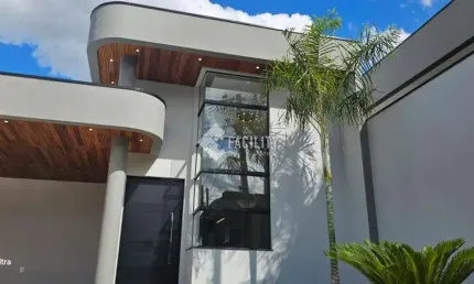 Casa em condomínio fechado com 3 quartos à venda na Rua Guengo Kobayashi, Residencial Real Parque Sumaré, Sumaré, 160 m2 por R$ 1.200.000