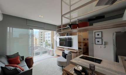 Apartamento com 1 quarto para alugar na Rua Alecrins, 370, Cambuí, Campinas, 40 m2 por R$ 4.200