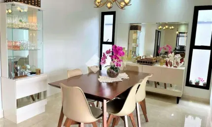 Casa em condomínio fechado com 3 quartos à venda na rua sebastião cardoso, 548, parque brasil 500, paulínia, 240 m2 por r$ 2.500.000