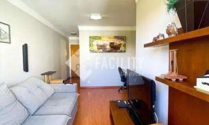 Apartamento com 3 quartos à venda na Rua Patativa, 170, Vila Nova Teixeira, Campinas, 70 m2 por R$ 371.000