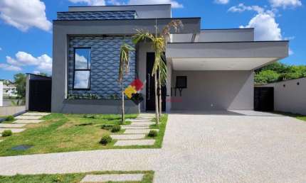 Casa em condomínio fechado com 3 quartos à venda na Rua das Abélias, 8, Alphaville Dom Pedro, Campinas, 150 m2 por R$ 2.790.000
