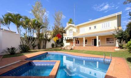 Casa em condomínio fechado com 4 quartos à venda na Rodovia Governador Doutor Adhemar Pereira de Barros, 118, Loteamento Alphaville Campinas, Campinas, 480 m2 por R$ 3.500.000