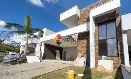Casa em condomínio fechado com 3 quartos à venda na Avenida Presidente Juscelino Kubitschek de Oliveira, 3851, Parque Brasil 500, Paulínia, 163 m2 por R$ 1.370.000
