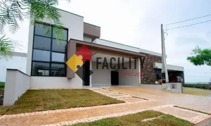 Casa em condomínio fechado com 3 quartos à venda na Avenida Luiz Greco, 600, Vila Monte Alegre, Paulínia, 140 m2 por R$ 900.000