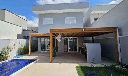 Casa em condomínio fechado com 3 quartos à venda na Avenida Presidente Juscelino Kubitschek de Oliveira, 3851, Parque Brasil 500, Paulínia, 200 m2 por R$ 1.750.000
