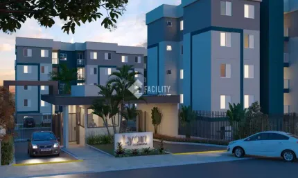 Apartamento com 2 quartos à venda na rua professora amália de arruda legendre martini, 1164, jardim do lago continuação, campinas, 42 m2 por r$ 300.000