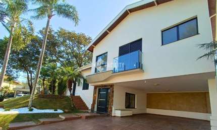 Casa em condomínio fechado com 5 quartos para alugar na Rodovia Governador Doutor Adhemar Pereira de Barros, 118, Loteamento Alphaville Campinas, Campinas, 410 m2 por R$ 16.500