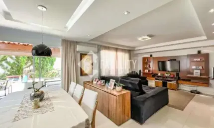 Casa em condomínio fechado com 4 quartos à venda na rua ramão olavo saravy filho, 2055, jardim myrian moreira da costa, campinas, 190 m2 por r$ 1.290.000