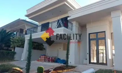 Casa em condomínio fechado com 4 quartos à venda na Estrada Municipal de Paulínia Trezentos e Setenta, 01, Jardim America, Paulínia, 415 m2 por R$ 3.990.000