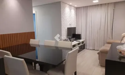 Apartamento com 3 quartos à venda na avenida doutor carlos de campos, 1024, vila industrial, campinas, 68 m2 por r$ 520.000