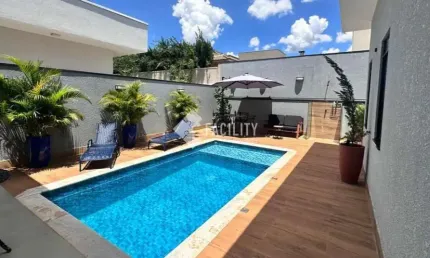Casa em condomínio fechado com 3 quartos à venda na Agostinho dos Santos, 920, Parque Brasil 500, Paulínia, 210 m2 por R$ 2.100.000