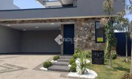 Casa em condomínio fechado com 3 quartos para alugar na rua sebastião cardoso, 168, parque brasil 500, paulínia, 190 m2 por r$ 16.000