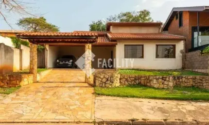 Casa em condomínio fechado com 4 quartos à venda na Rua da Glória, 306, Loteamento Caminhos de San Conrado (Sousas), Campinas, 289 m2 por R$ 1.700.000
