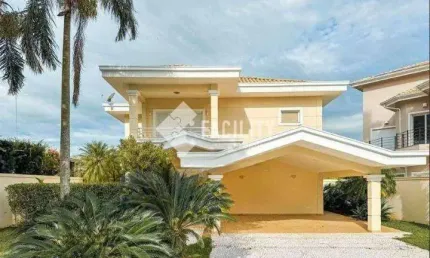 Casa em condomínio fechado com 4 quartos para alugar na Rodovia Governador Doutor Adhemar Pereira de Barros, 118, Loteamento Alphaville Campinas, Campinas, 420 m2 por R$ 13.000